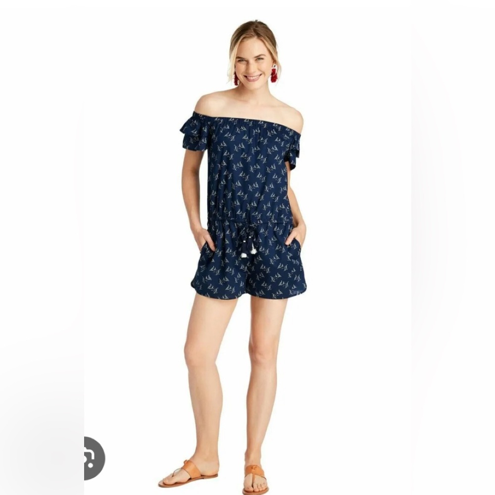 Vineyard Vines Sz S Sailboat Romper